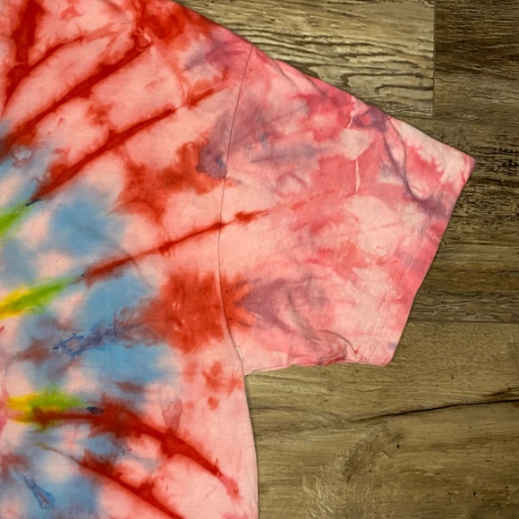 Run DMC Tie Dye Spiral Tee - Picture 11 of 12